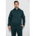 Спортивний костюм чоловічий на флісі, колір зелений, 238R58573 XXL, 52, XXL