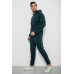 Спортивний костюм чоловічий на флісі, колір зелений, 238R58573 XXL, 52, XXL