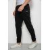 Спортивні штани чоловічі на флісі, колір чорний, 238R57256 XL, 50, XL