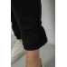 Спортивні штани чоловічі на флісі, колір чорний, 238R57256 XL, 50, XL