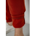 Спортивні штани чоловічі на флісі, колір теракотовий, 238R57256 XL, 50, XL