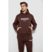 Спортивний костюм чоловічий на флісі, колір шоколадний, 238R57046 XL
