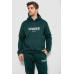 Спортивний костюм чоловічий на флісі, колір темно-зелений, 238R57046 XL