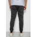 Спортивні чоловічі штани на флісі, колір темно-сірий, 238R56910-5 XXL, 52, XXL