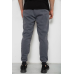Спортивні чоловічі штани на флісі, колір сірий, 238R56910-5 XXL, 52, XXL