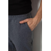 Спортивні чоловічі штани на флісі, колір сірий, 238R56910-5 XXL, 52, XXL