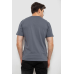 Футболка чоловіча однотонна, колір сірий, 238R155 Ager, XXXL, 54, XXXL