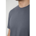 Футболка чоловіча однотонна, колір сірий, 238R155 Ager, XXXL, 54, XXXL