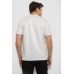 Футболка чоловіча однотонна, колір молочний, 238R155 Ager, 5XL, 58, 5XL