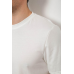 Футболка чоловіча однотонна, колір молочний, 238R155 Ager, 5XL, 58, 5XL