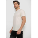Футболка чоловіча однотонна, колір кремовий, 238R155 Ager, XXXL, 54, XXXL