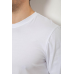 Футболка чоловіча однотонна, колір білий, 238R155 Ager, 5XL, 58, 5XL