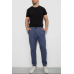 Спортивні штани чоловічі на флісі, колір джинс, 238R135 XXXL, 54, XXXL
