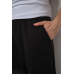 Спортивні штани чоловічі на флісі, колір чорний, 238R125 XXL, 52, XXL