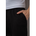 Спортивні штани чоловічі на флісі, колір чорний, 238R124 XXL, 52, XXL
