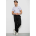 Спортивні штани чоловічі на флісі, колір чорний, 238R124-1 XL, 50, XL