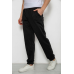 Спортивні штани чоловічі на флісі, колір чорний, 238R124-1 XL, 50, XL