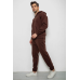 Спортивний костюм чоловічий на флісі, колір шоколадний, 238R030-1 XL, 50, XL