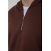 Спортивний костюм чоловічий на флісі, колір шоколадний, 238R030-1 XL, 50, XL