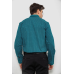 Сорочка чоловіча з принтом, колір зелений, 214R7467 5XL, 58, 5XL