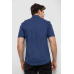 Сорочка чоловіча однотонна, колір синій, 214R7005 XL, 50, XL