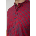 Сорочка чоловіча в клітку, колір червоний, 214R2445 XXL